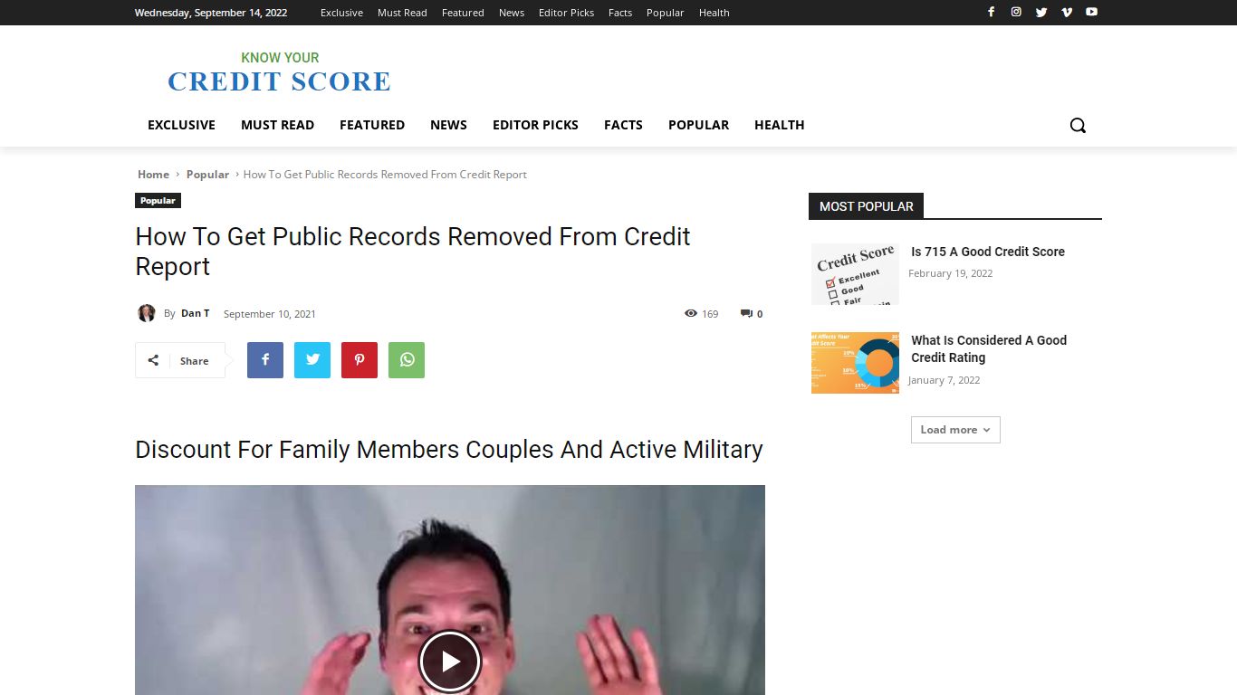 How To Get Public Records Removed From Credit Report